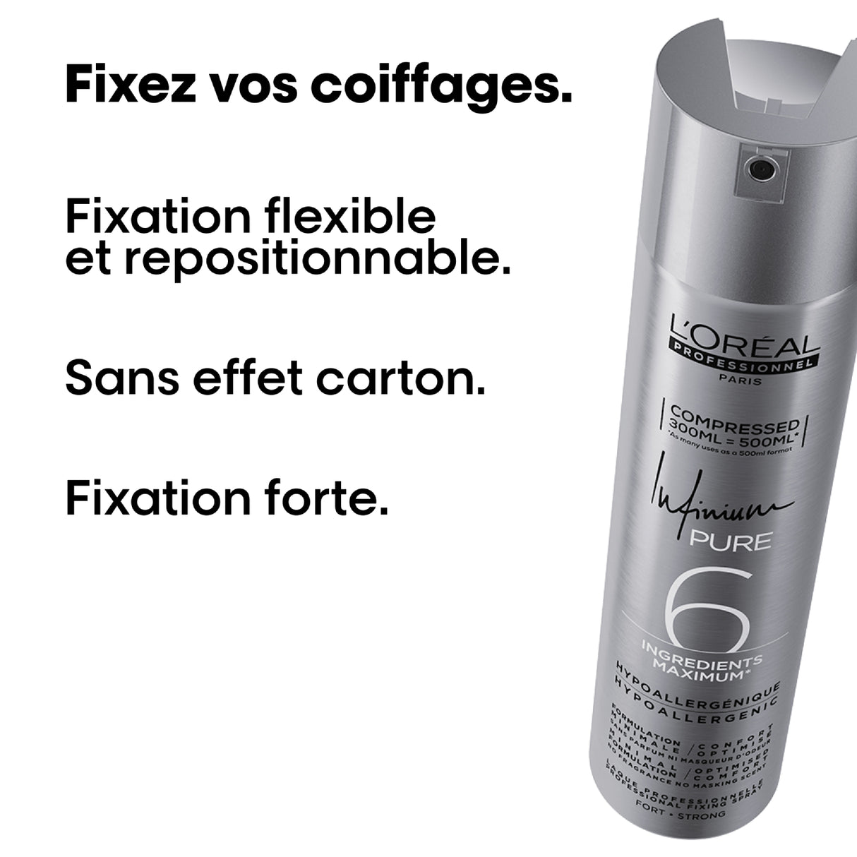 Laque Infinium Pure Forte L'Oréal Professionnel 300 ML