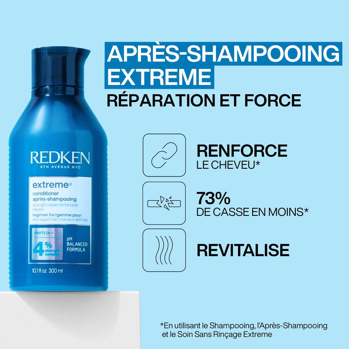Après-shampoing Extreme Redken 300 ML