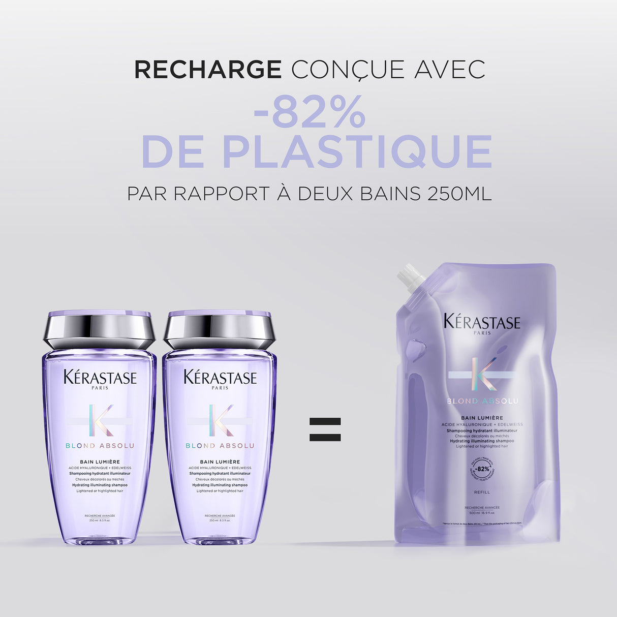 Éco-Recharge Bain Lumière Blond Absolu Kérastase 500 ML