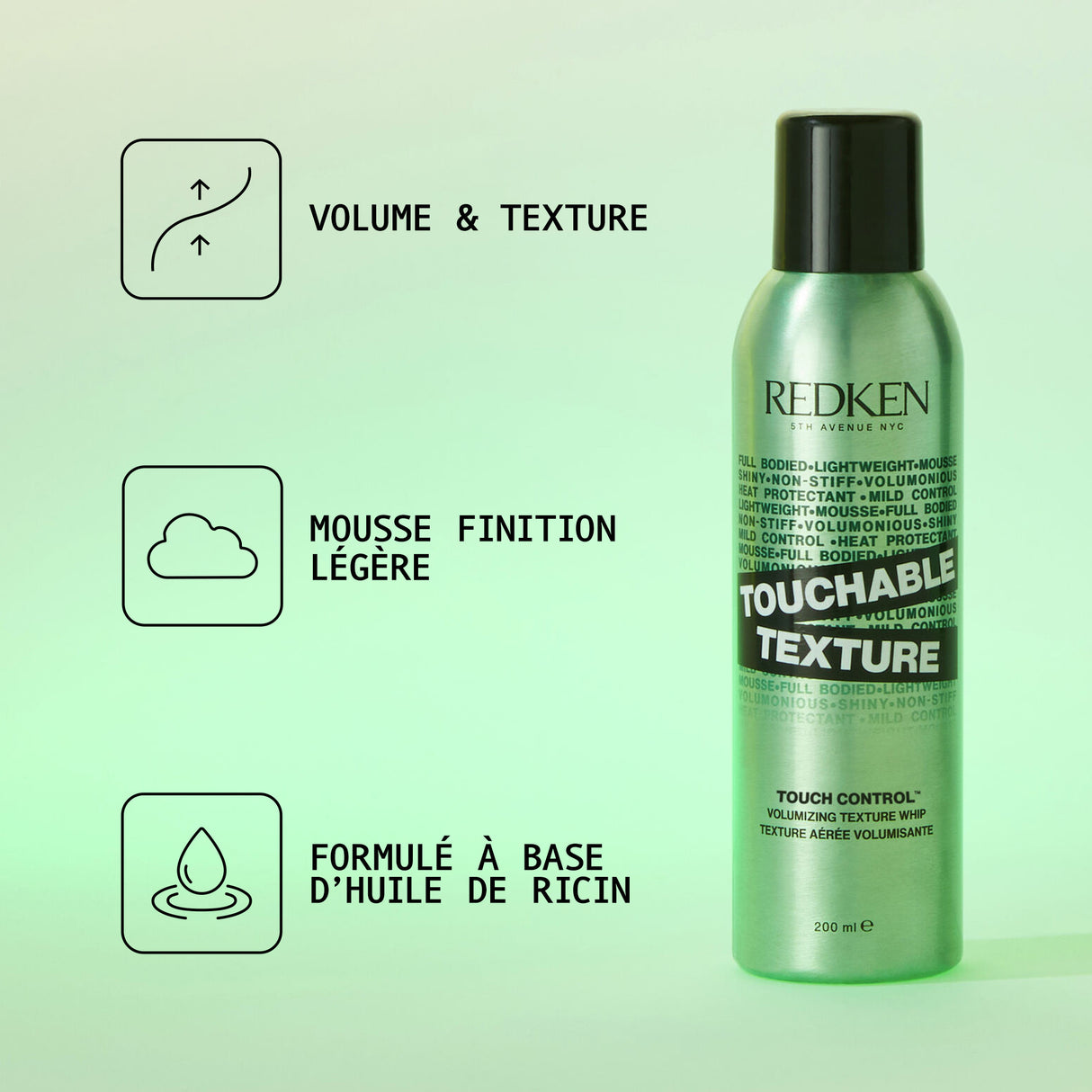 Touchable Texture Redken 200 ML
