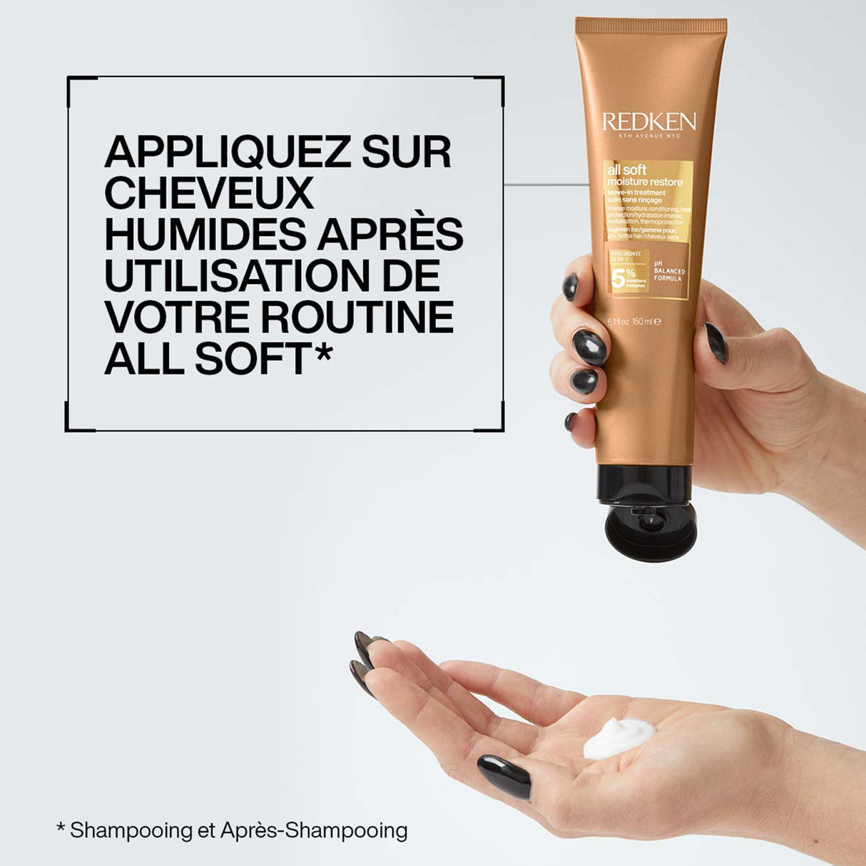 Soin sans rinçage All Soft Redken 150 ML