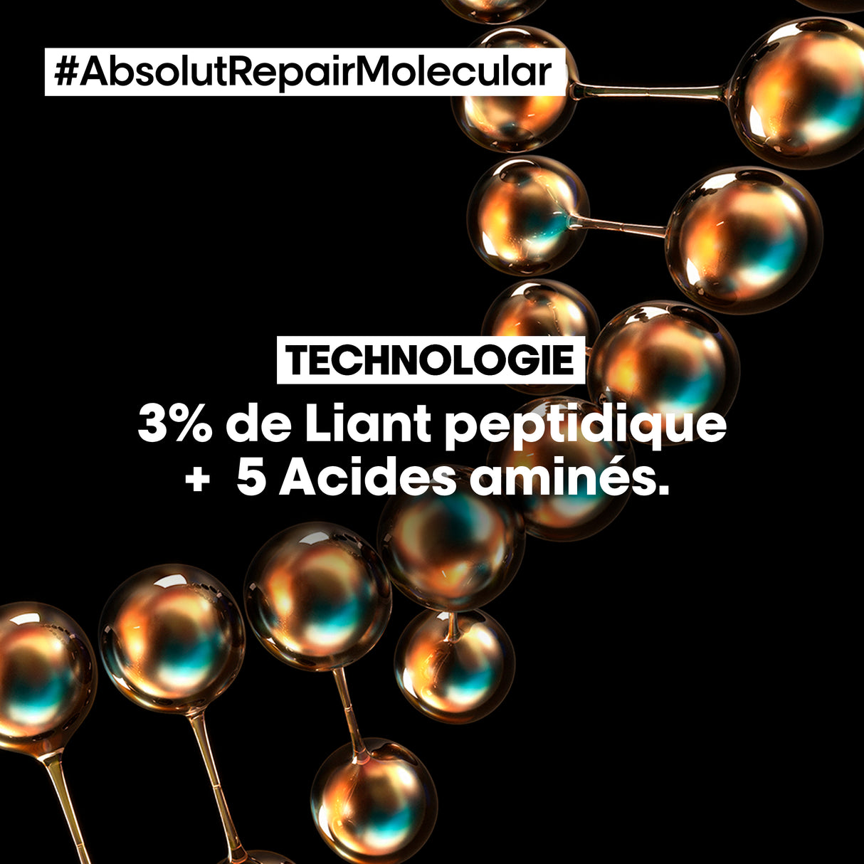 Pré-traitement Absolut Repair Molecular L'Oréal Professionnel 190 ML
