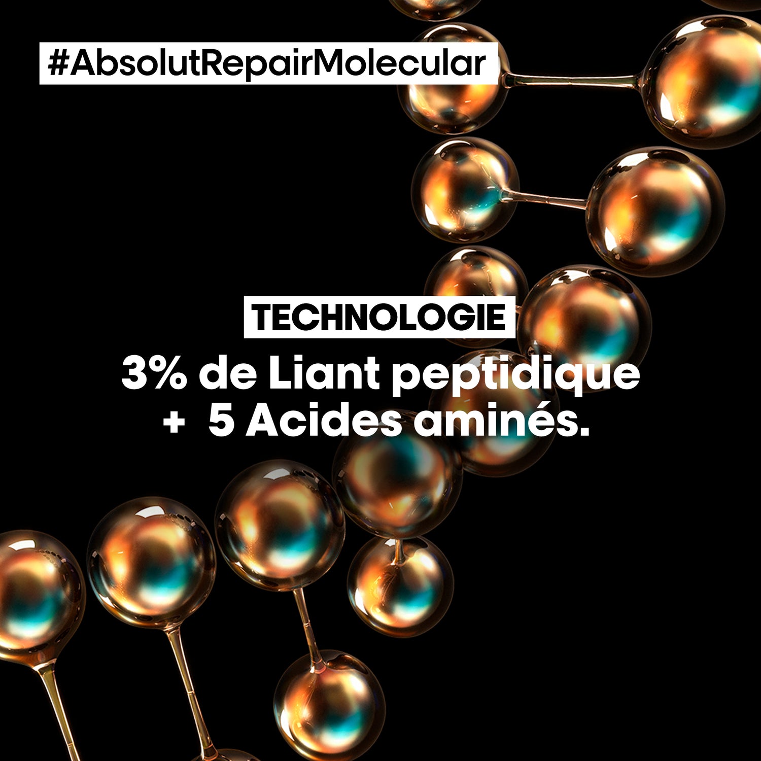 Pré-traitement Absolut Repair Molecular L'Oréal Professionnel 190 ML