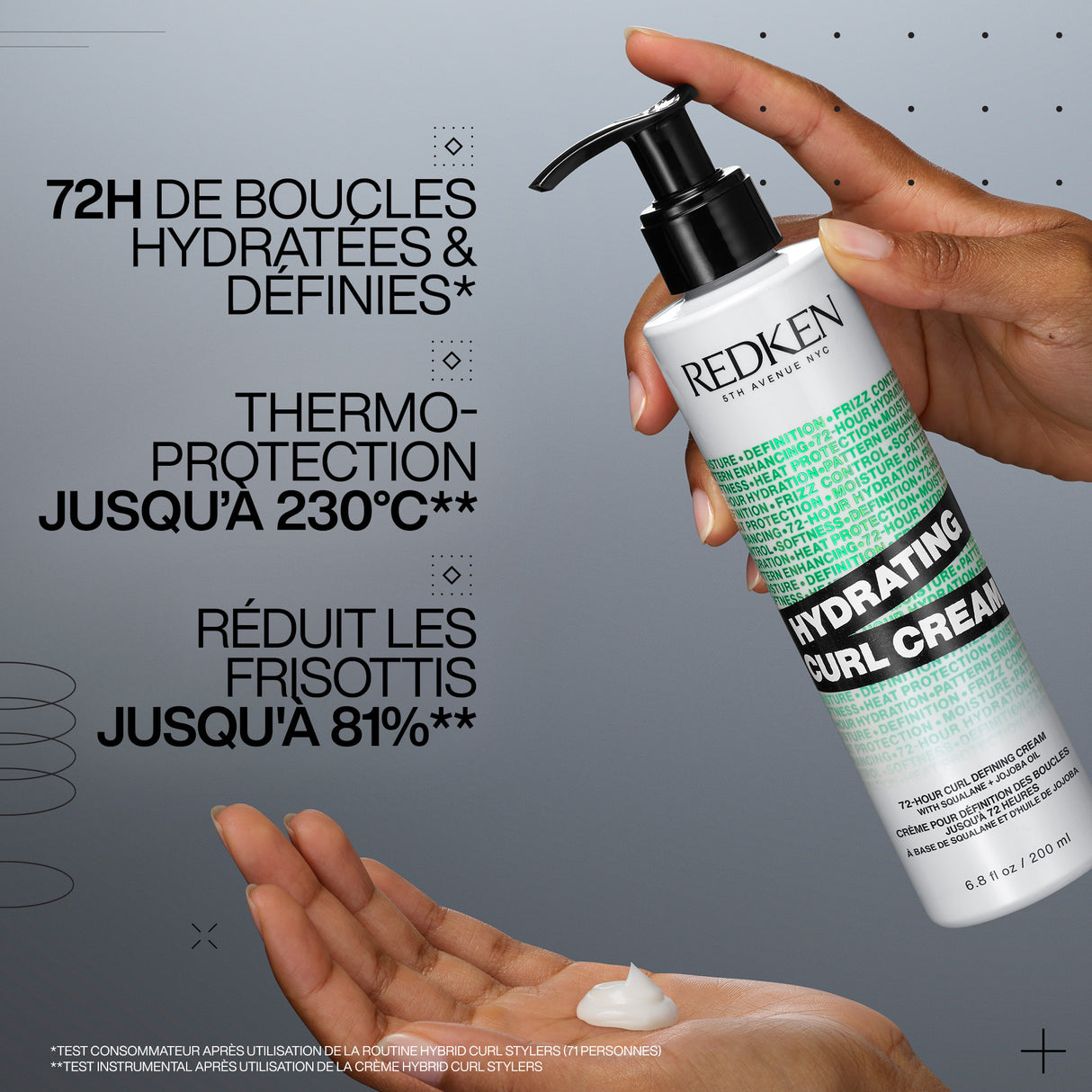 Crème Hybrid Curl Stylers Redken 250 ML