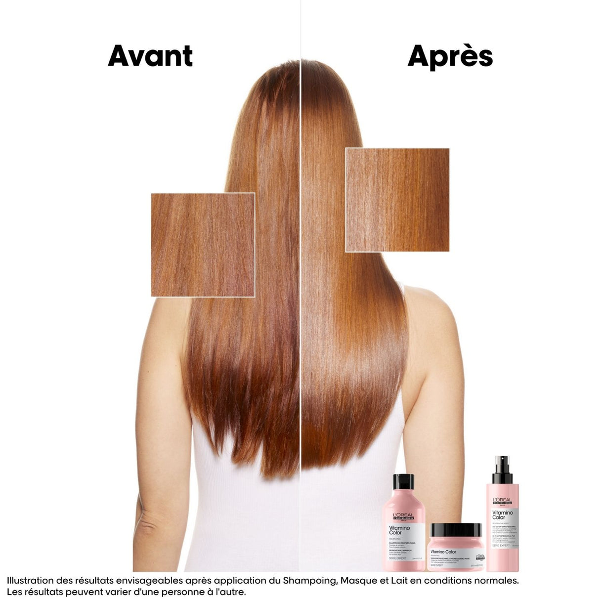 Éco-Recharge Shampoing Vitamino Color L'Oréal Pro 500 ML