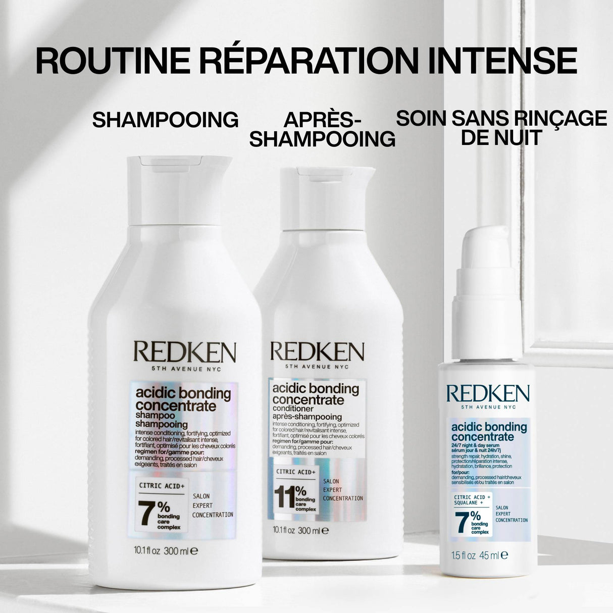 Sérum Jour & Nuit Acidic Bonding Concentrate Redken 45 ML