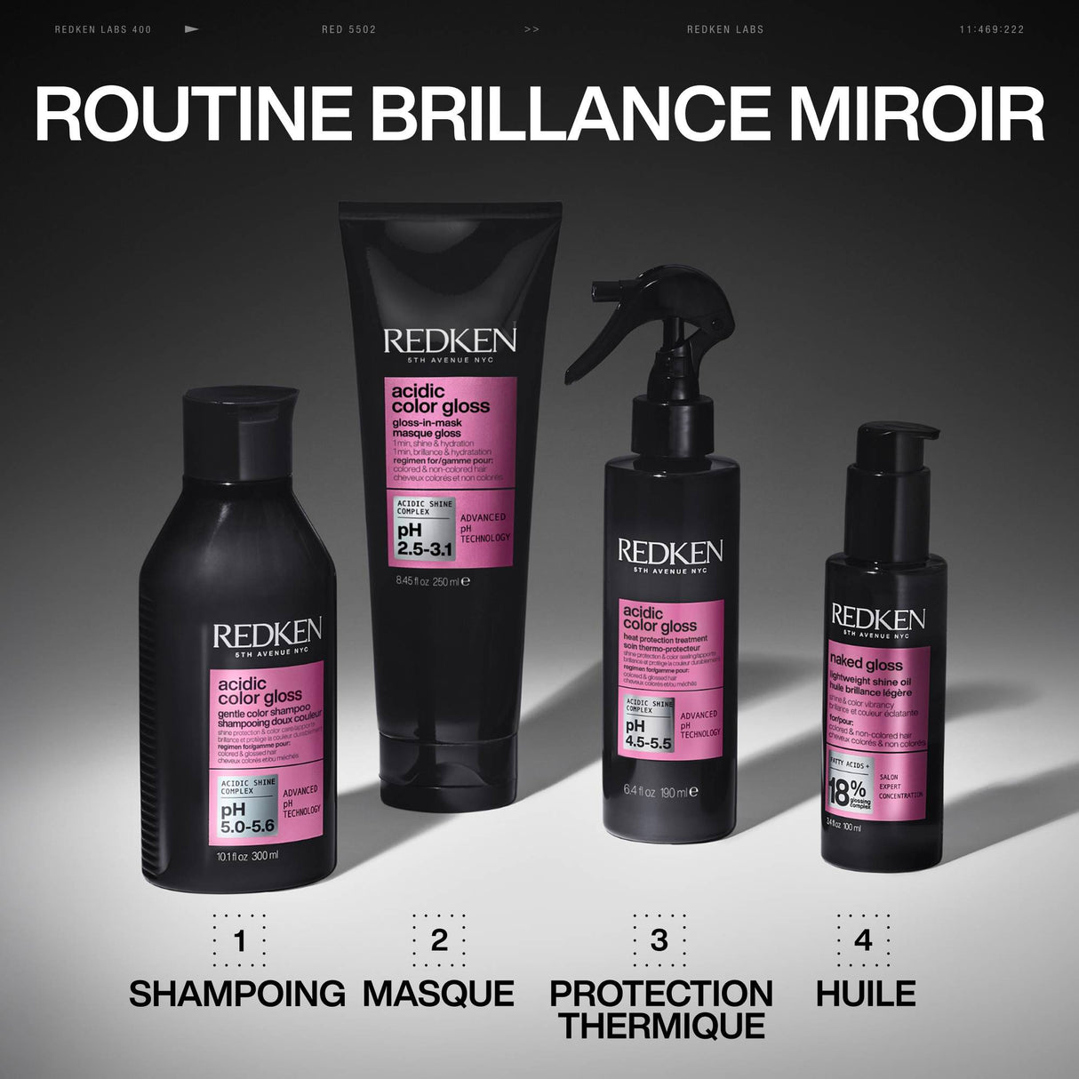 Masque 1 Min Acidic Color Gloss Redken