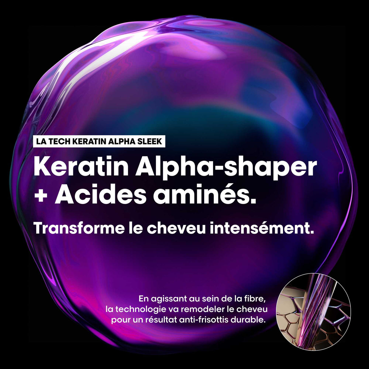 Soin Lissant Keratin Alpha Sleek L'Oréal Professionnel 200 ML
