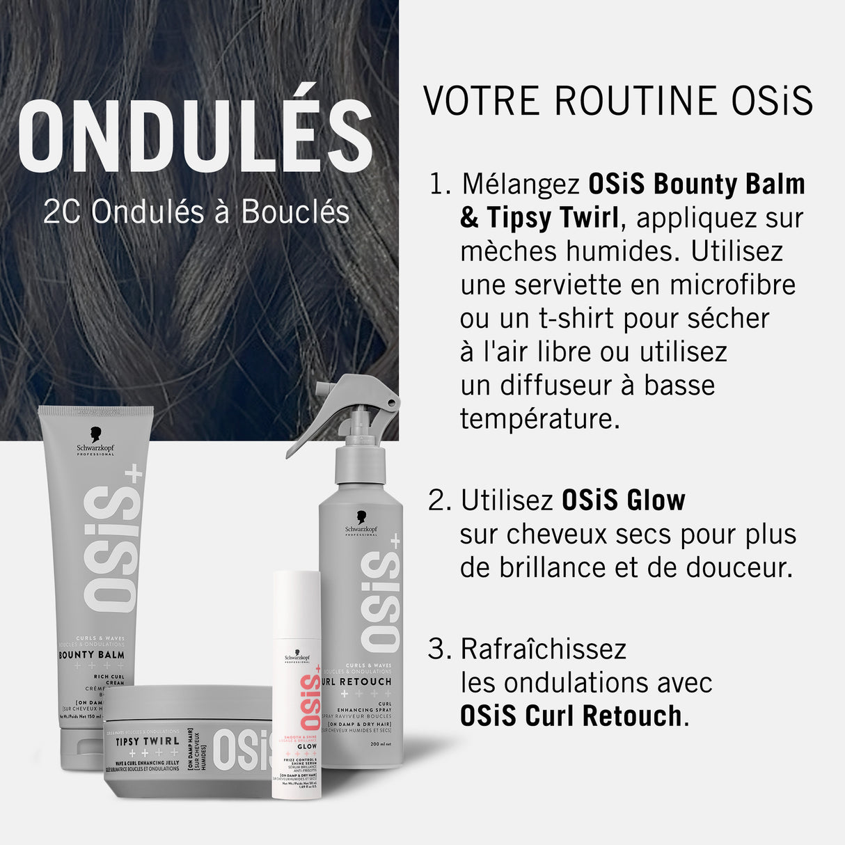 Osis + Curl Retouch Schwarzkopf 200 ML