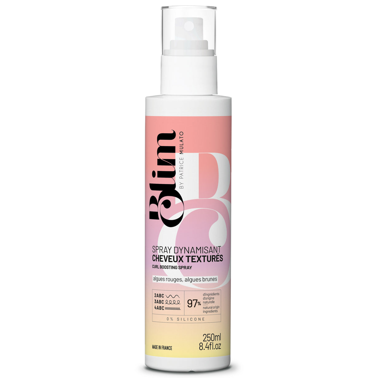 Spray Dynamisant Cheveux Texturés Blim Mulato 250 ML