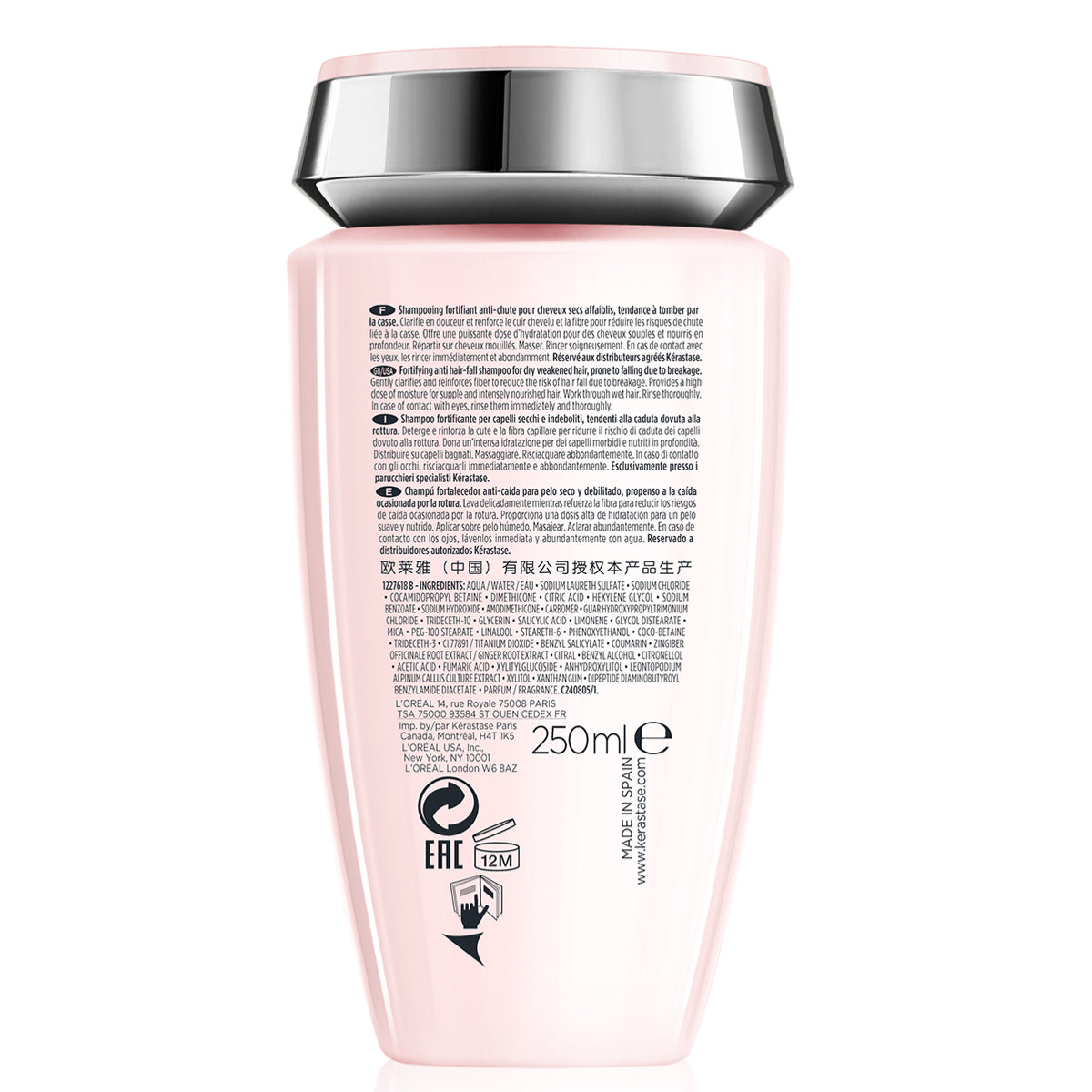 Bain Hydra-Fortifiant Genesis Kérastase 250 ML