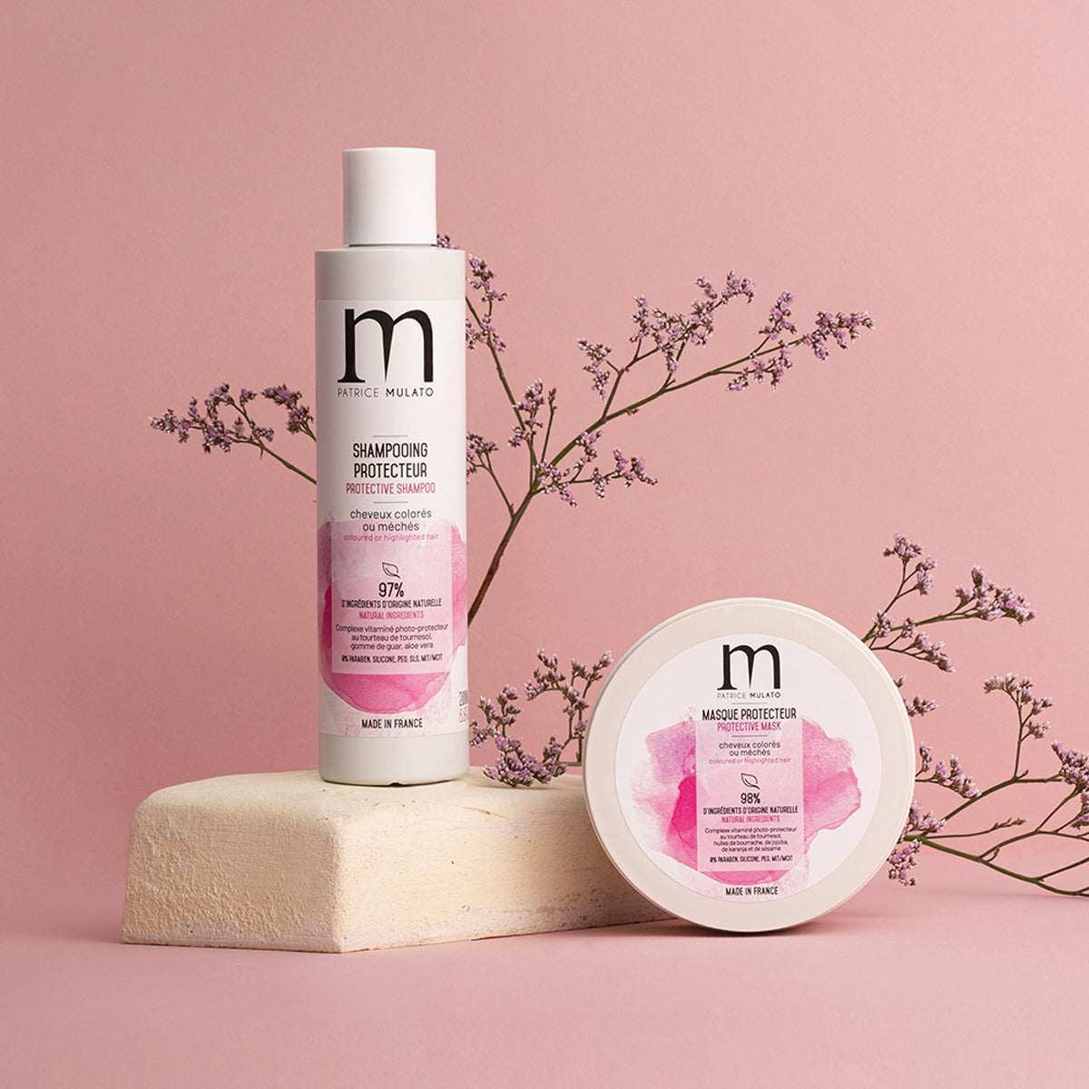 Masque Cheveux Colorés/Méchés Mulato 200 ML