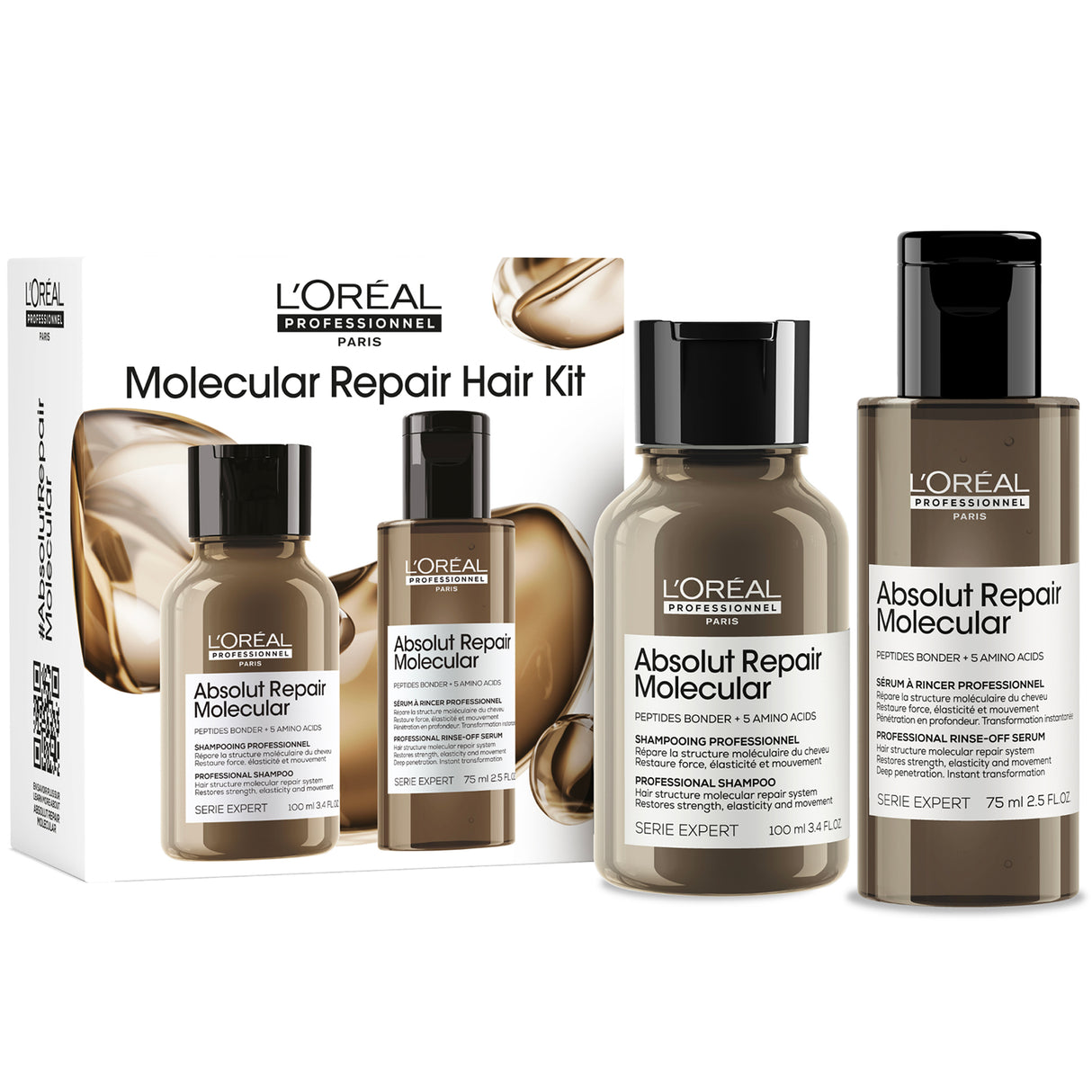 Coffret DUO Découverte Absolut Repair Molecular L'Oréal Professionnel