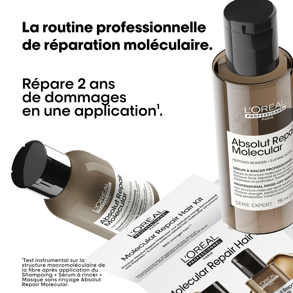 Coffret DUO Découverte Absolut Repair Molecular L'Oréal Professionnel