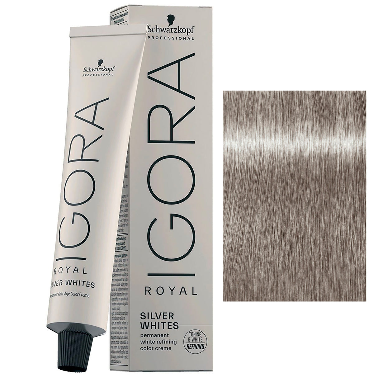 Tube Coloration Igora Royal Silver Whites Schwarzkopf 60 ML
