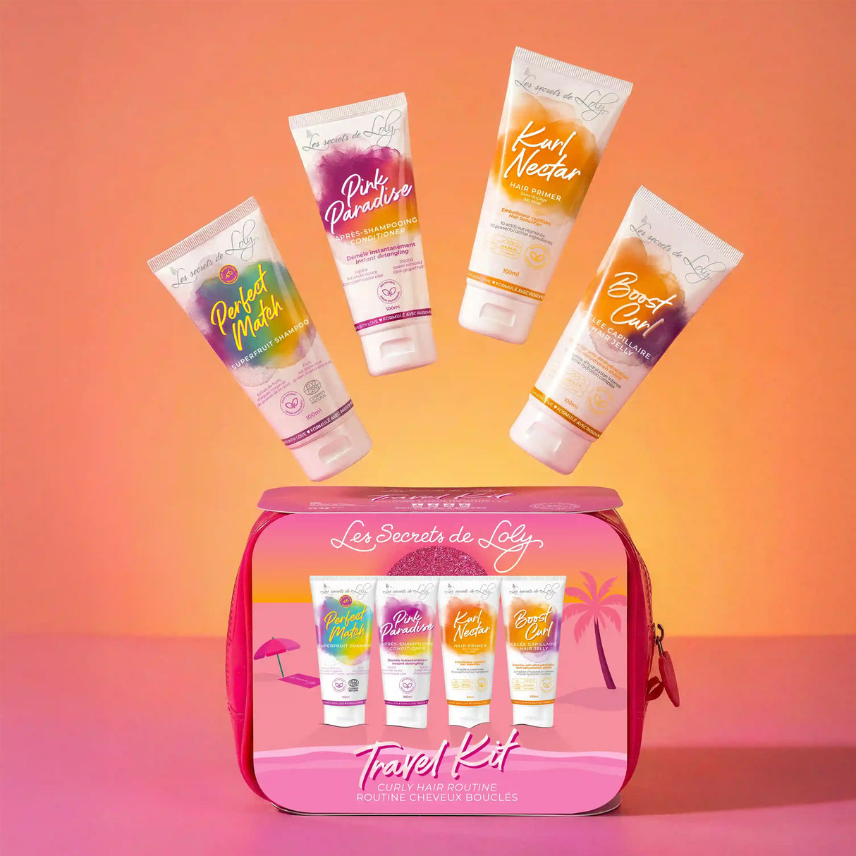 Trousse de Voyage Cheveux Bouclés Les Secrets de Loly