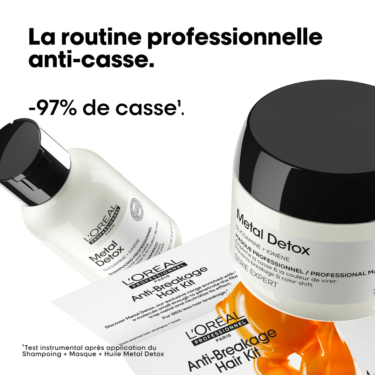 Coffret DUO Découverte Metal Detox L'Oréal Professionnel