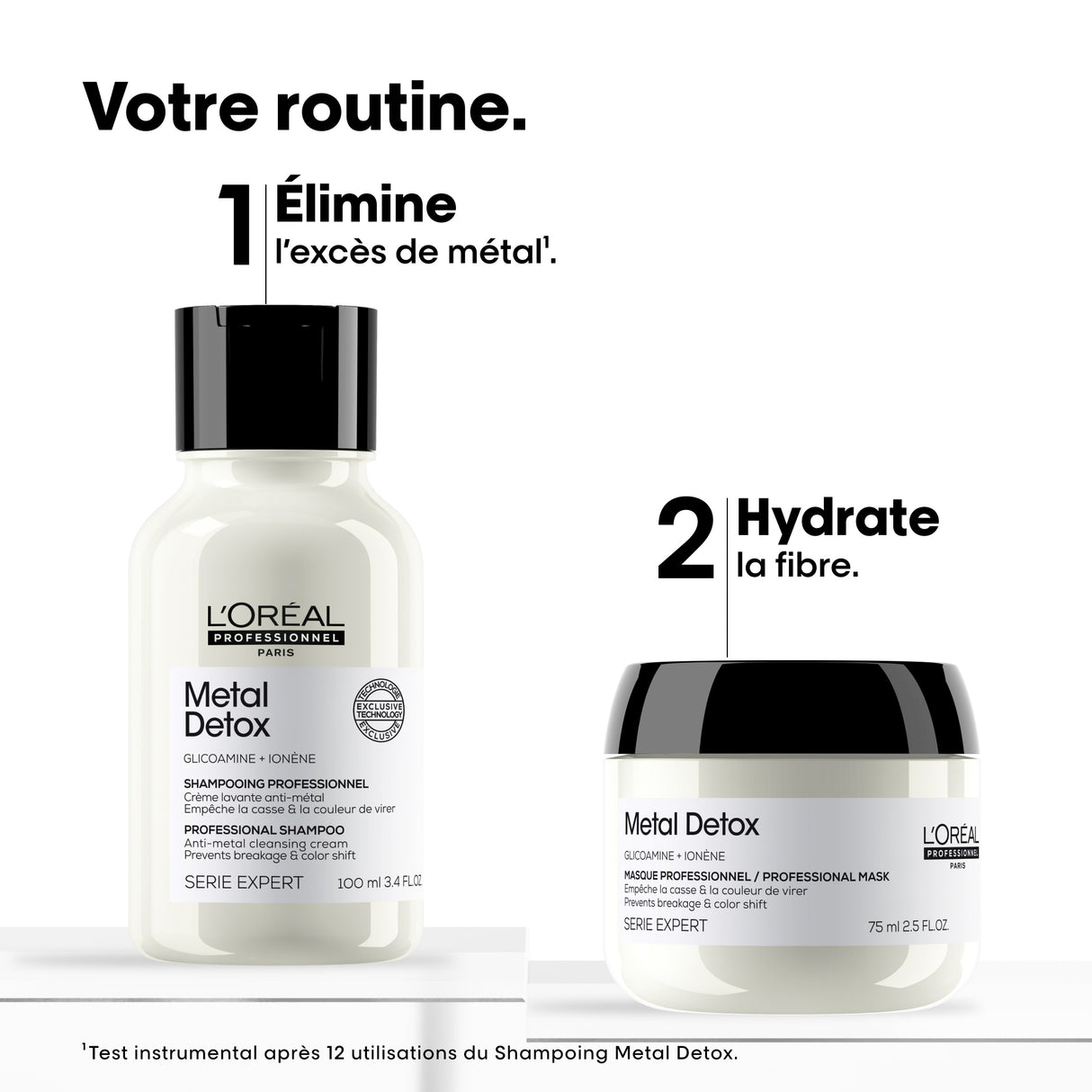 Coffret DUO Découverte Metal Detox L'Oréal Professionnel