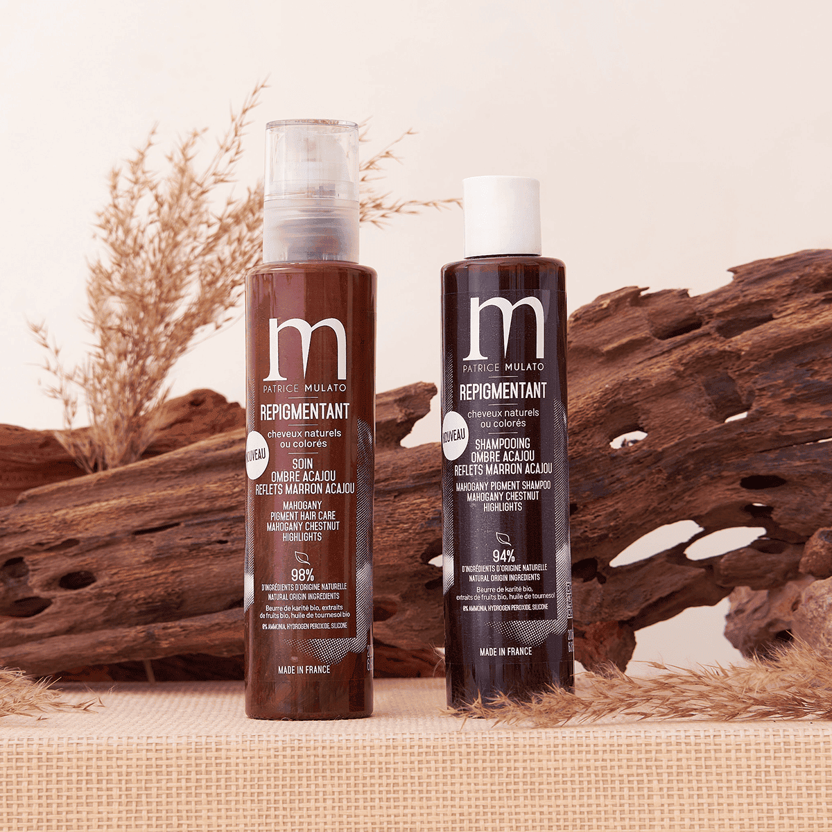 Shampoing Repigmentant Ombre Acajou Mulato 200 ML