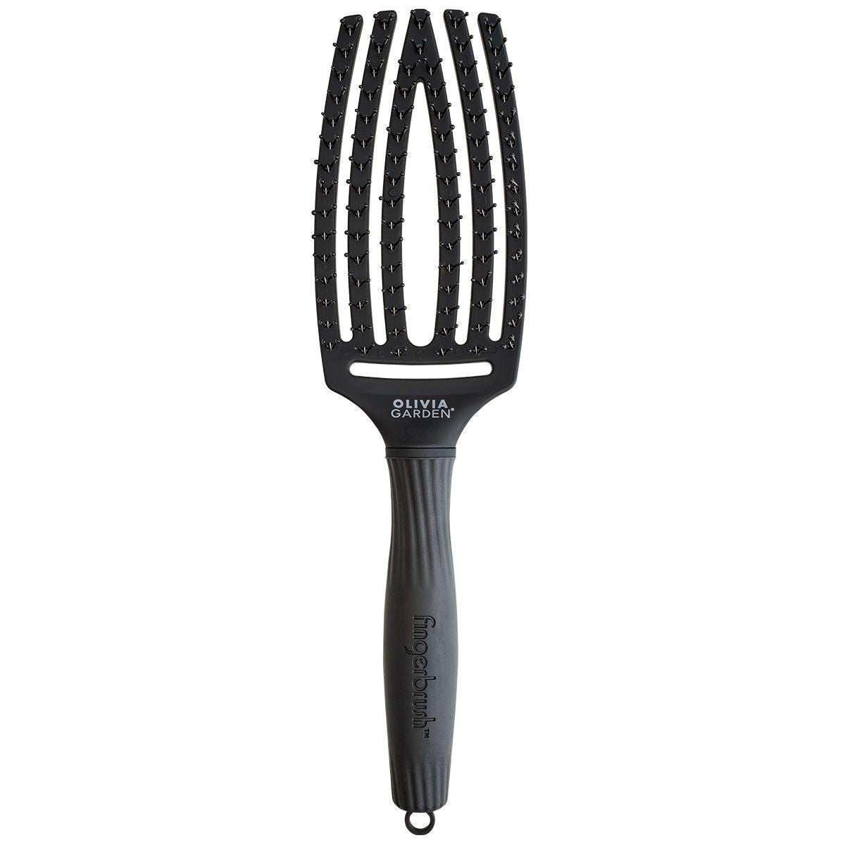 Brosse démêlante Fingerbrush Nylon Moyenne Olivia Garden
