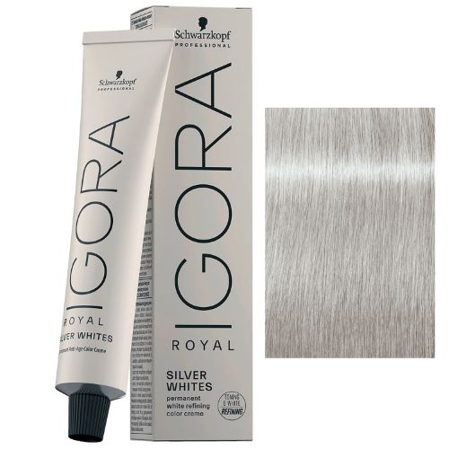 Tube Coloration Igora Royal Silver Whites Schwarzkopf 60 ML