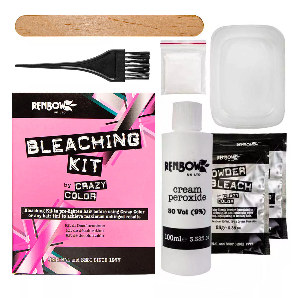 Kit Décoloration Bleaching Crazy Color