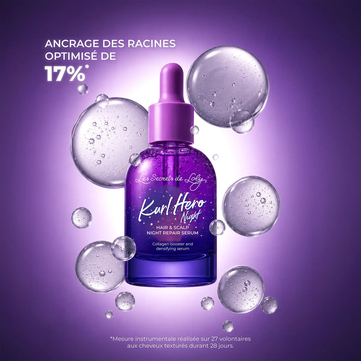 Sérum Kurl Hero Night Les Secrets de Loly 50 ML
