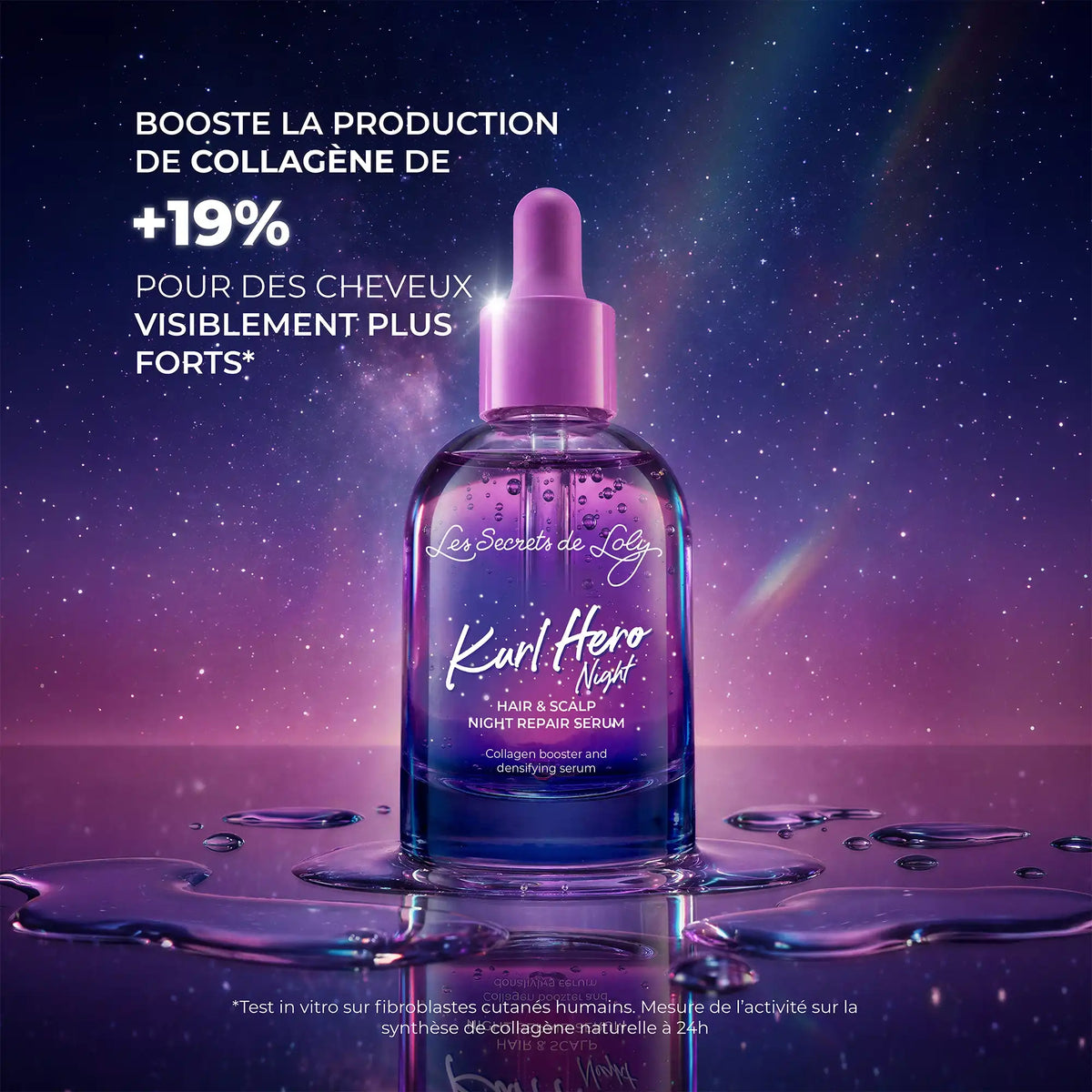 Sérum Kurl Hero Night Les Secrets de Loly 50 ML