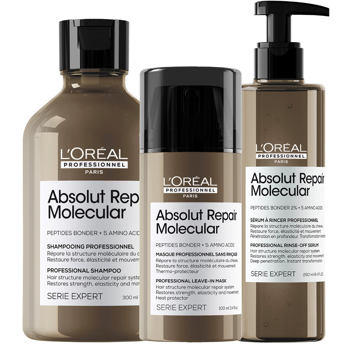 Trio Absolut Repair Molecular L'Oréal Professionnel