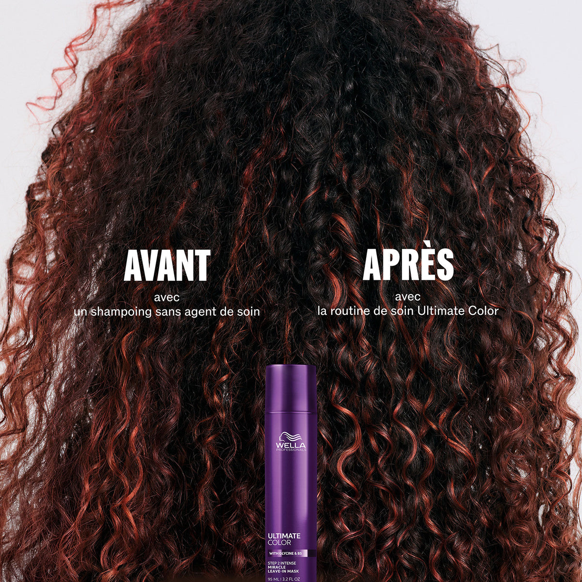 Masque Miracle sans rinçage Ultimate Color Wella 95 ML