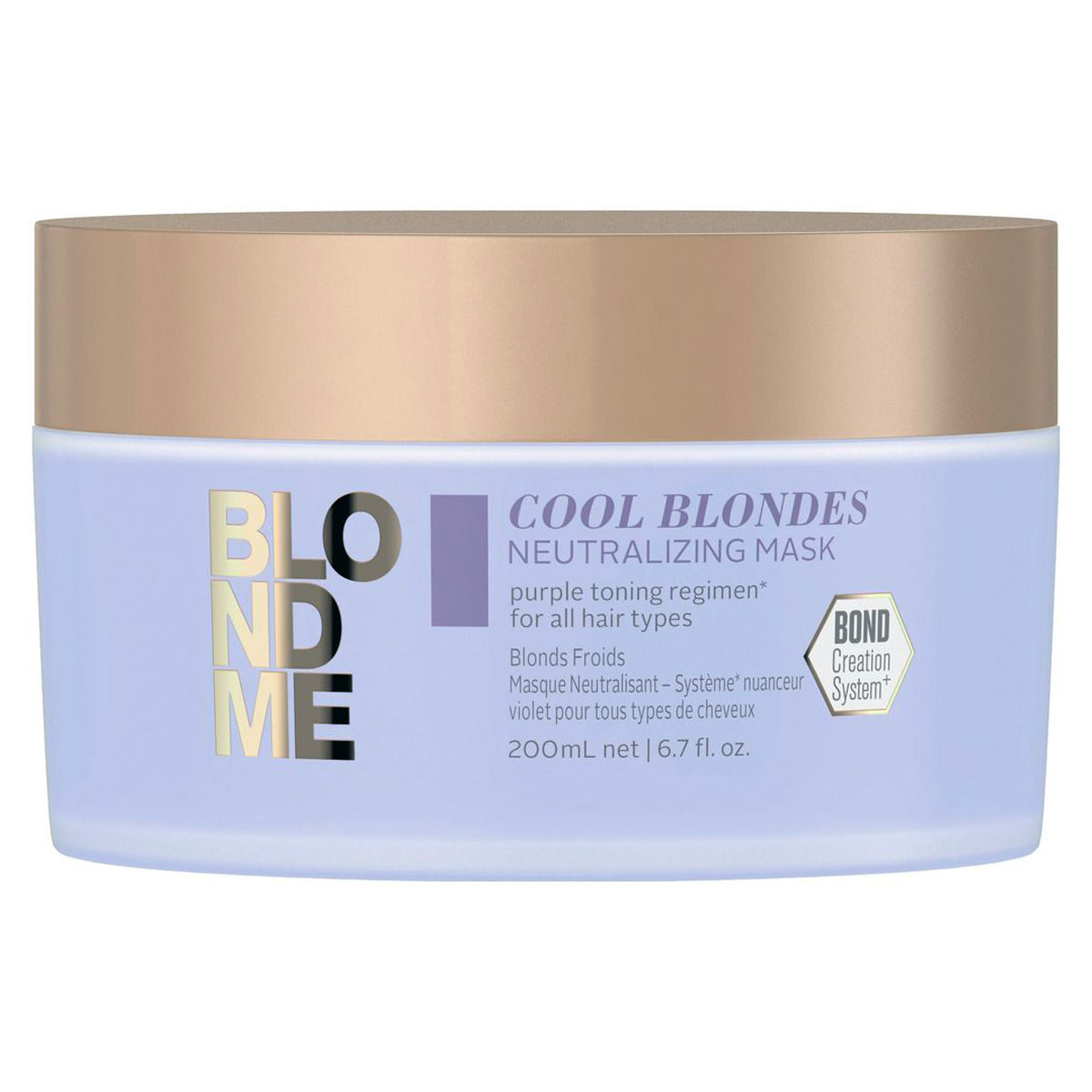 Masque Neutralisant Cool Blondes Blond Me Schwarzkopf 200 ML