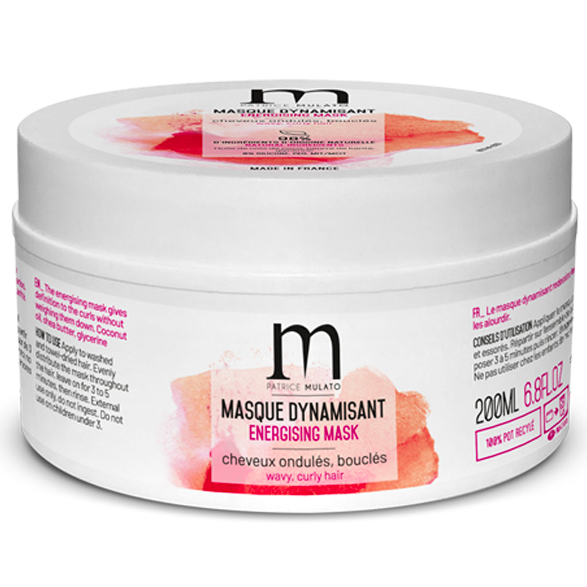 Masque Dynamisant Cheveux Bouclés Mulato 200 ML