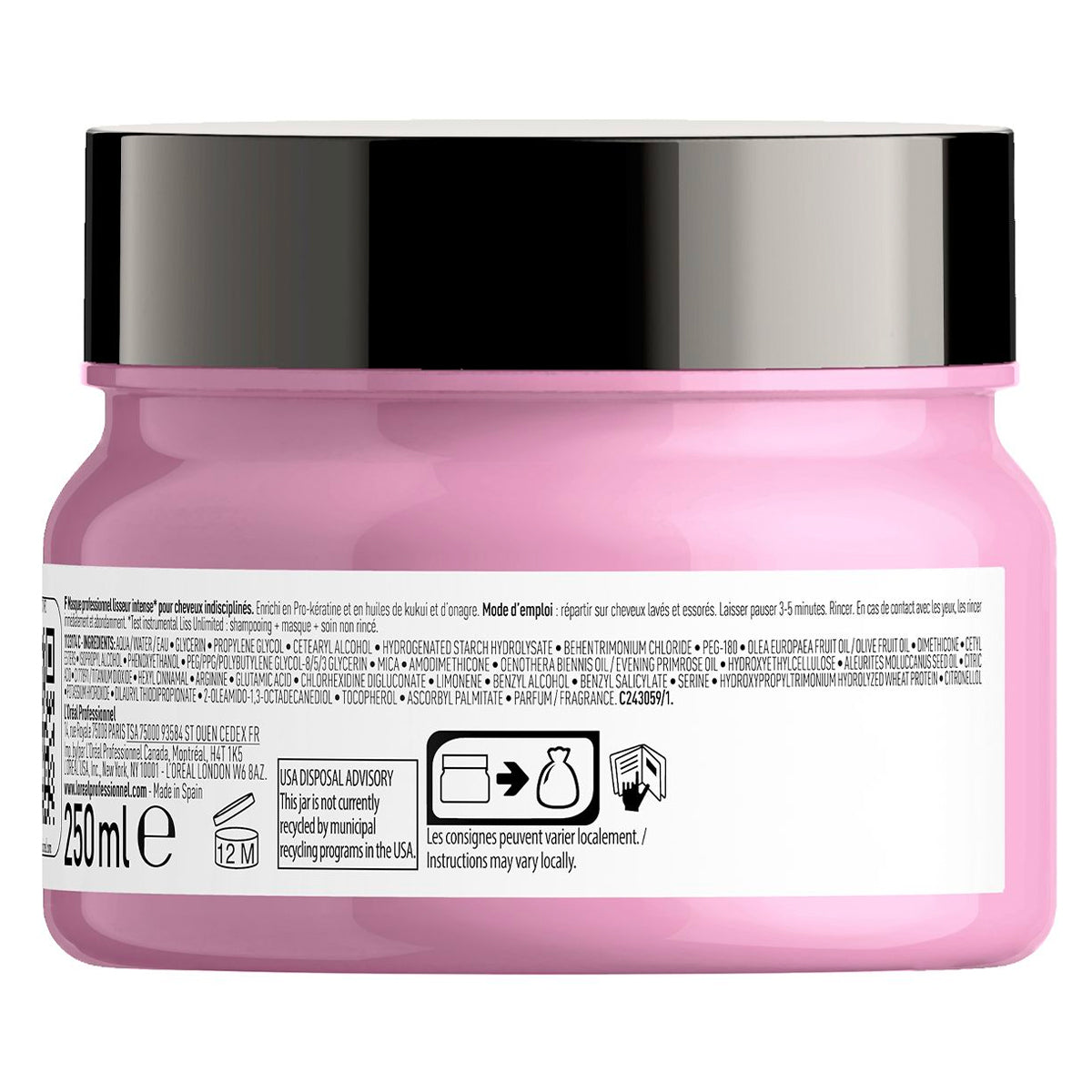 Masque Liss Unlimited L'Oréal Professionnel 250 ML