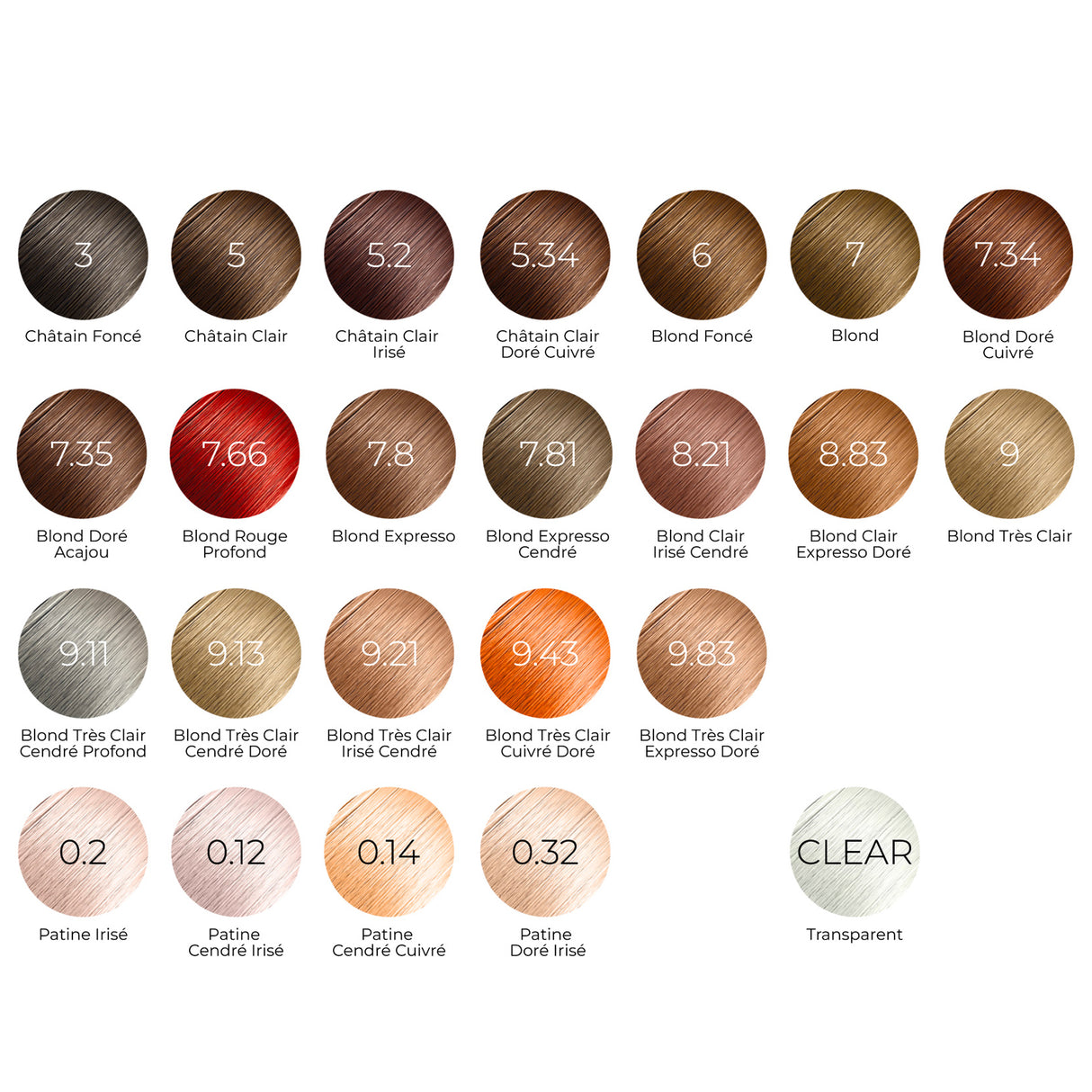 Coloration BBHair Shine Generik 60 ML