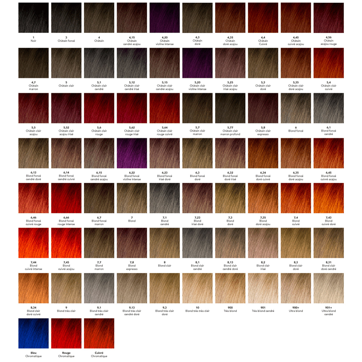 Tube Coloration Sans Ammoniaque Generik 100 ML