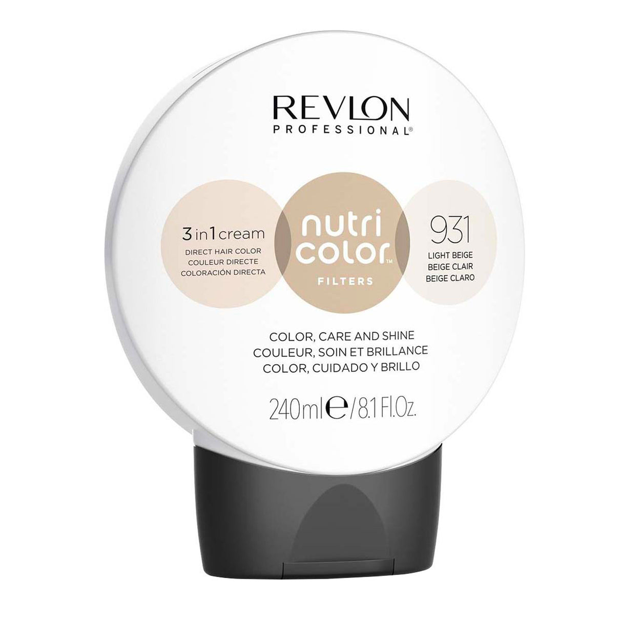 Nutri color filters 931 Beige Clair Revlon 240 ML