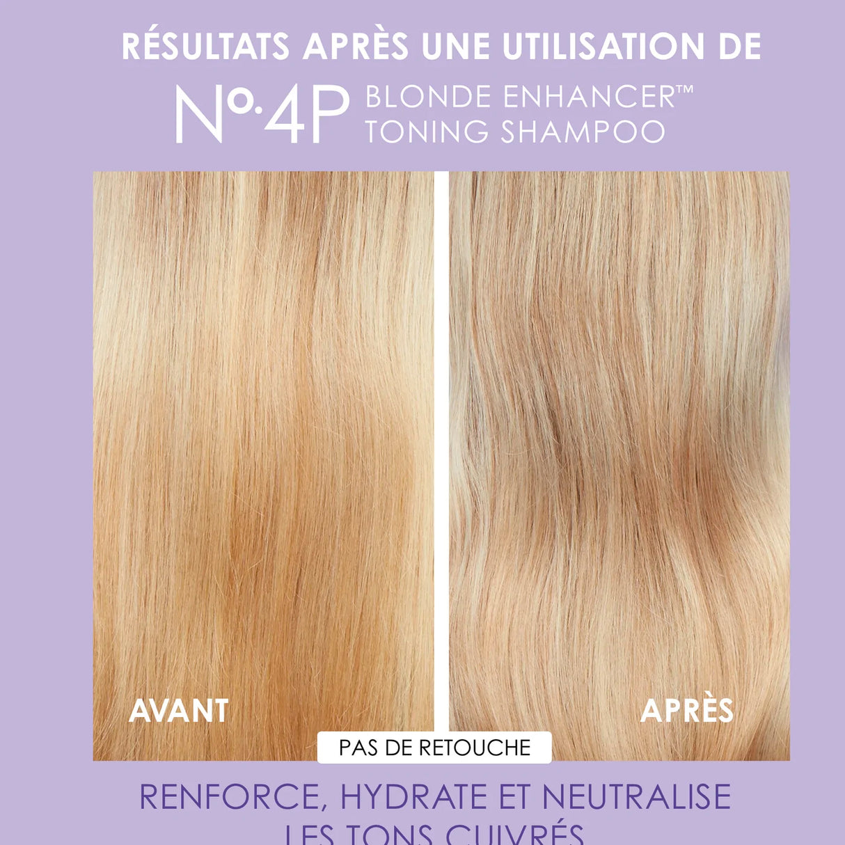 Olaplex N°4P Shampoing Blonde Enhancer Toning 250 ML