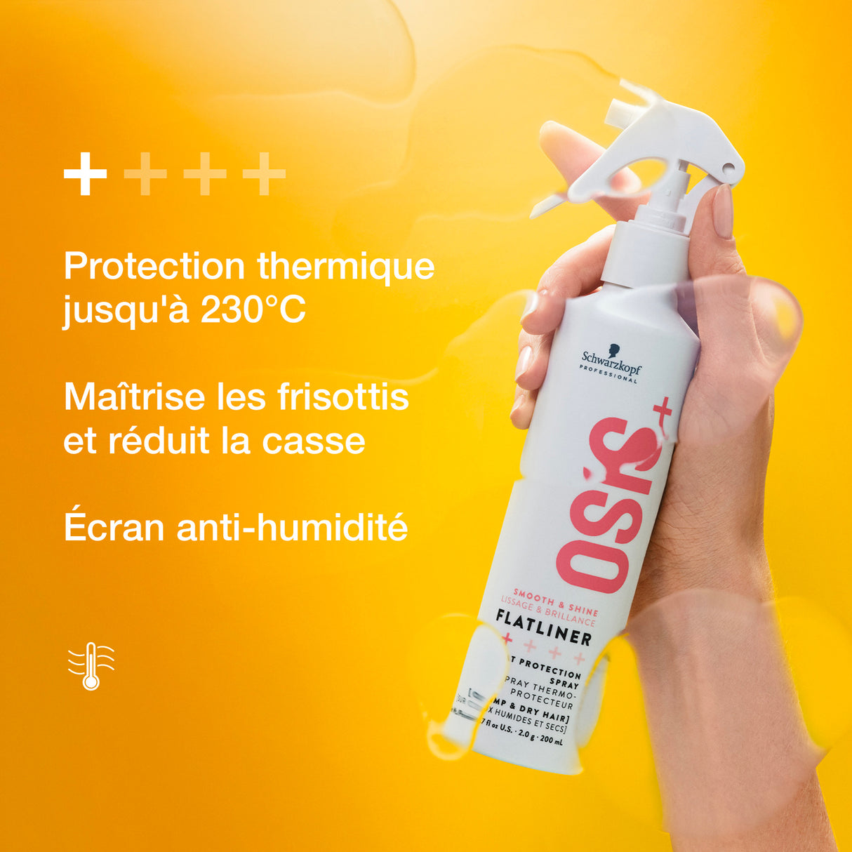 Osis + Flatliner Schwarzkopf 200 ML