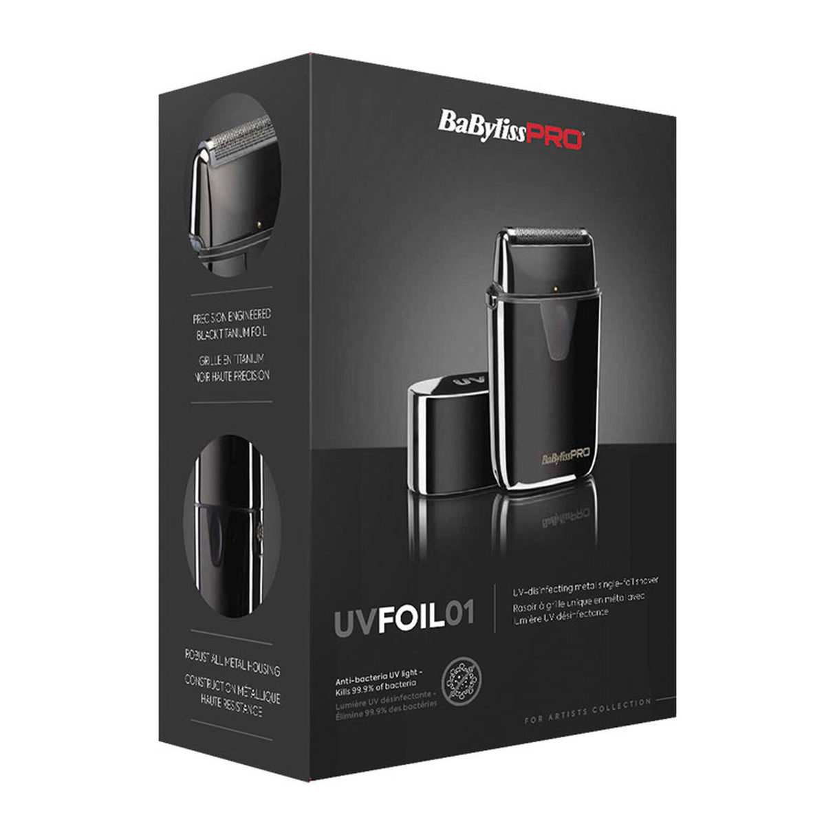 Rasoir Métal UVFOIL01 Babyliss Pro