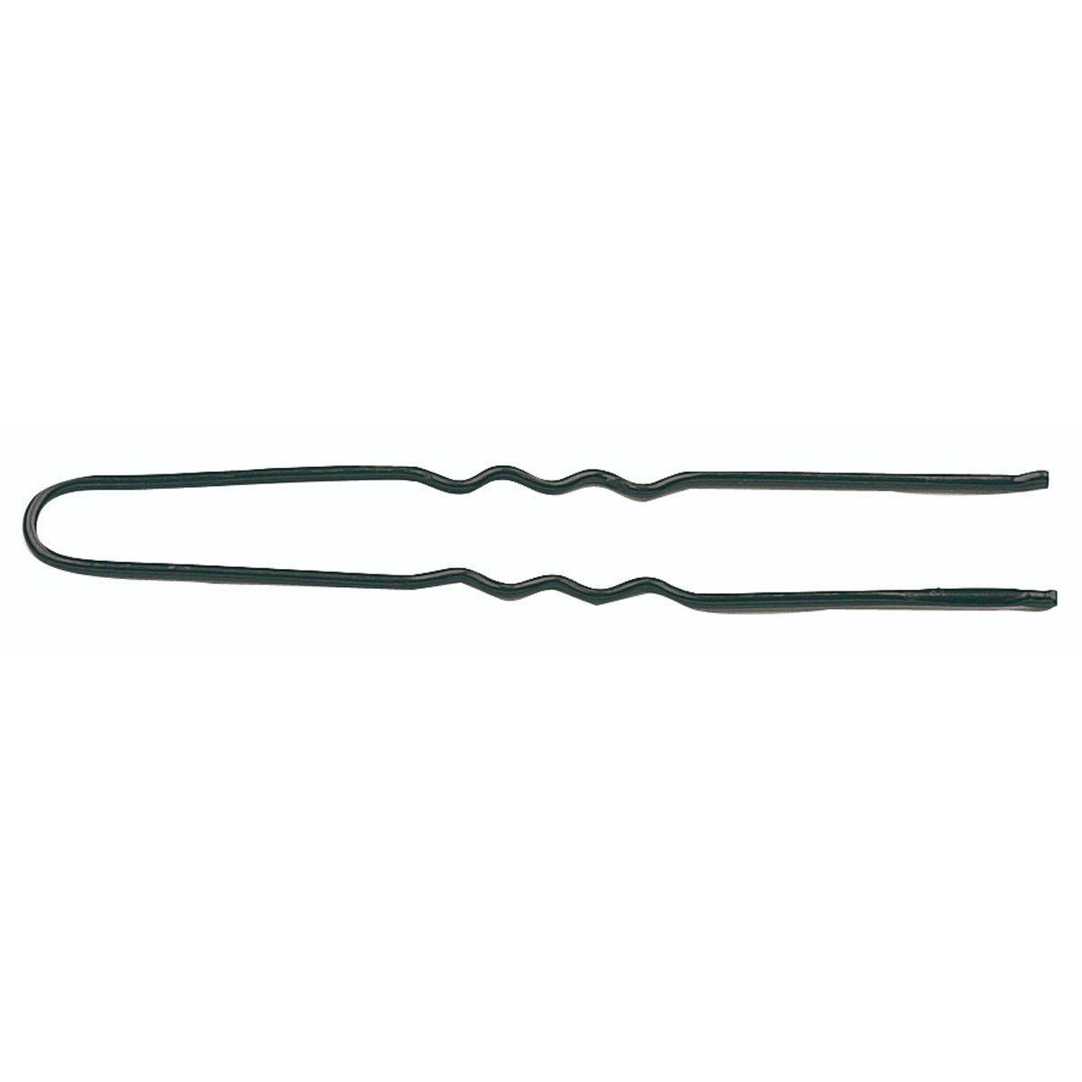 50 Épingles Ondulées Noires 50 mm