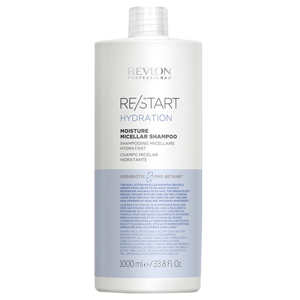 Shampoing Hydratant Micellaire Hydration Re/Start Revlon 1 Litre