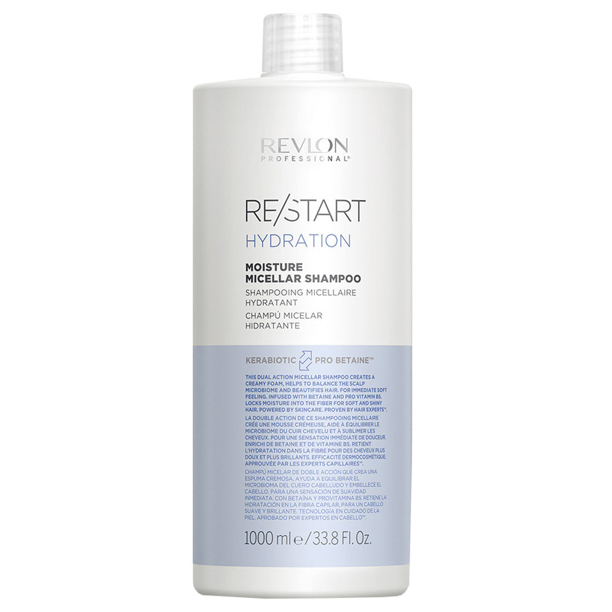 Shampoing Hydratant Micellaire Hydration Re/Start Revlon 1 Litre