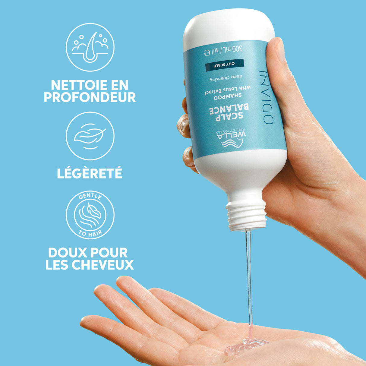 Shampoing Invigo Scalp Balance Cheveux Gras Wella 300 ML