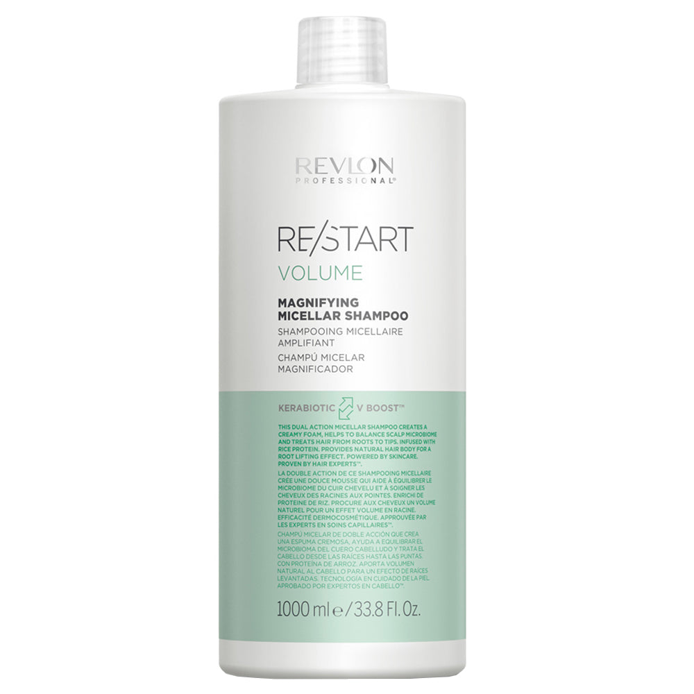 Shampoing Volume Micellaire Amplifiant Re/Start Revlon 1 Litre