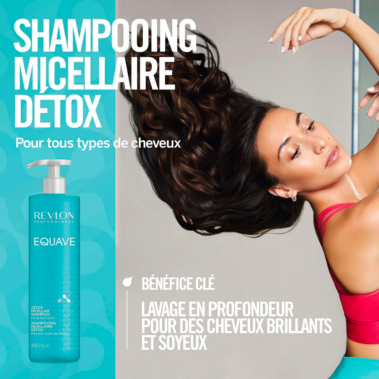 Shampoing Micellaire Detox Equave Revlon 485 ML