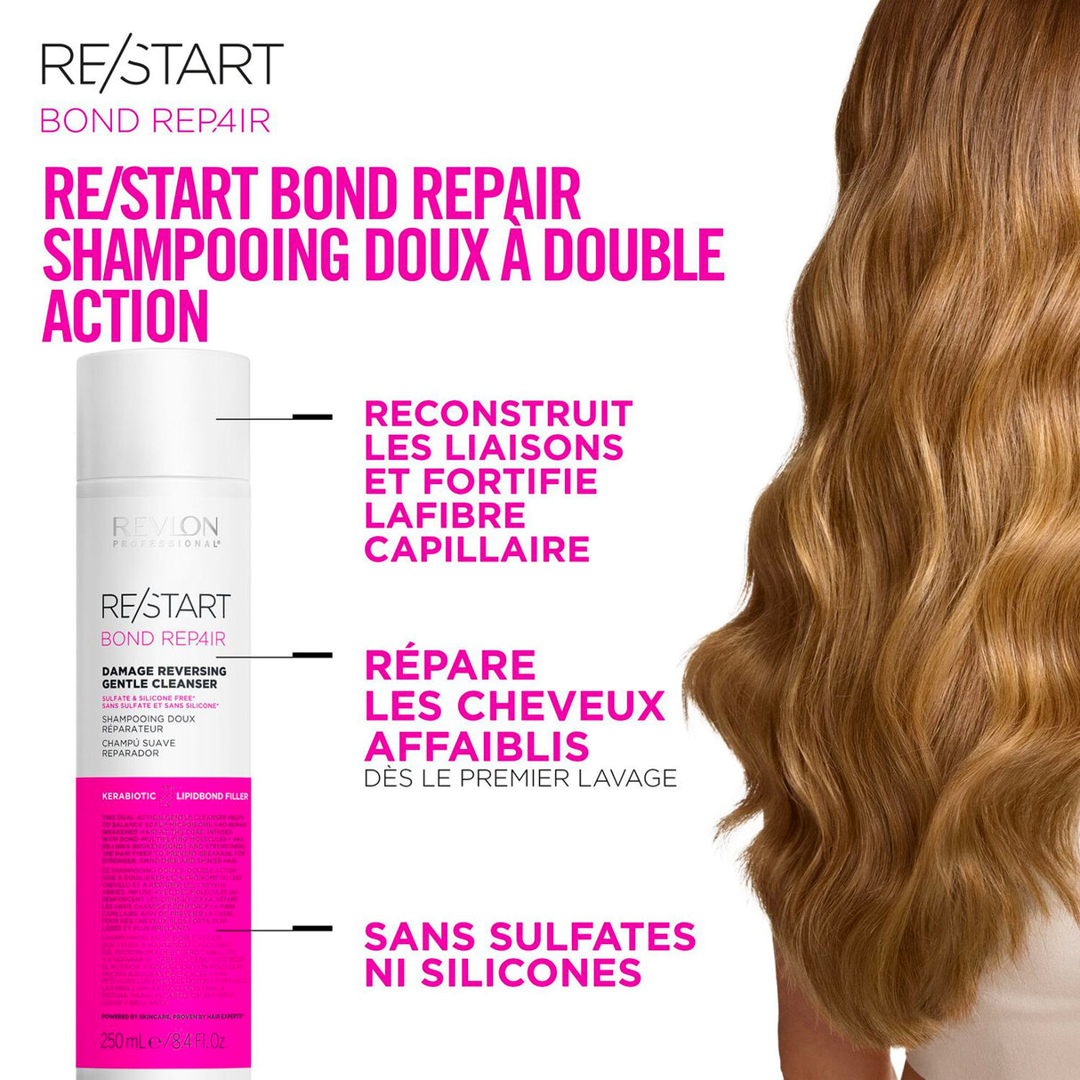 Shampoing Réparateur Bond Repair Re/Start Revlon
