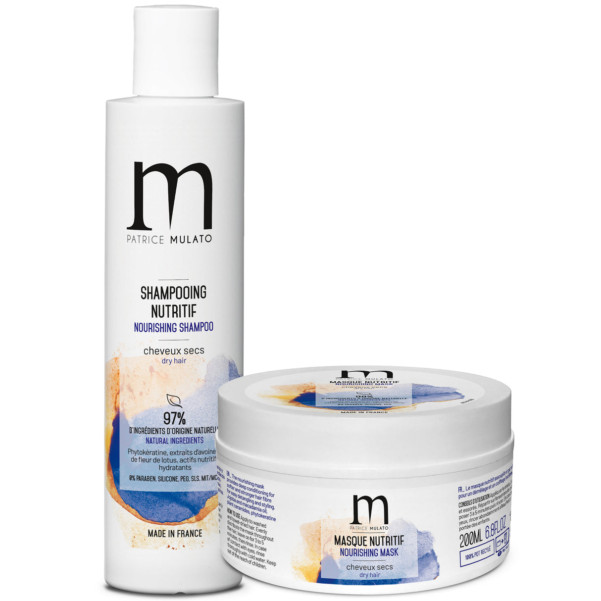 Duo Nutritif Cheveux Secs Mulato