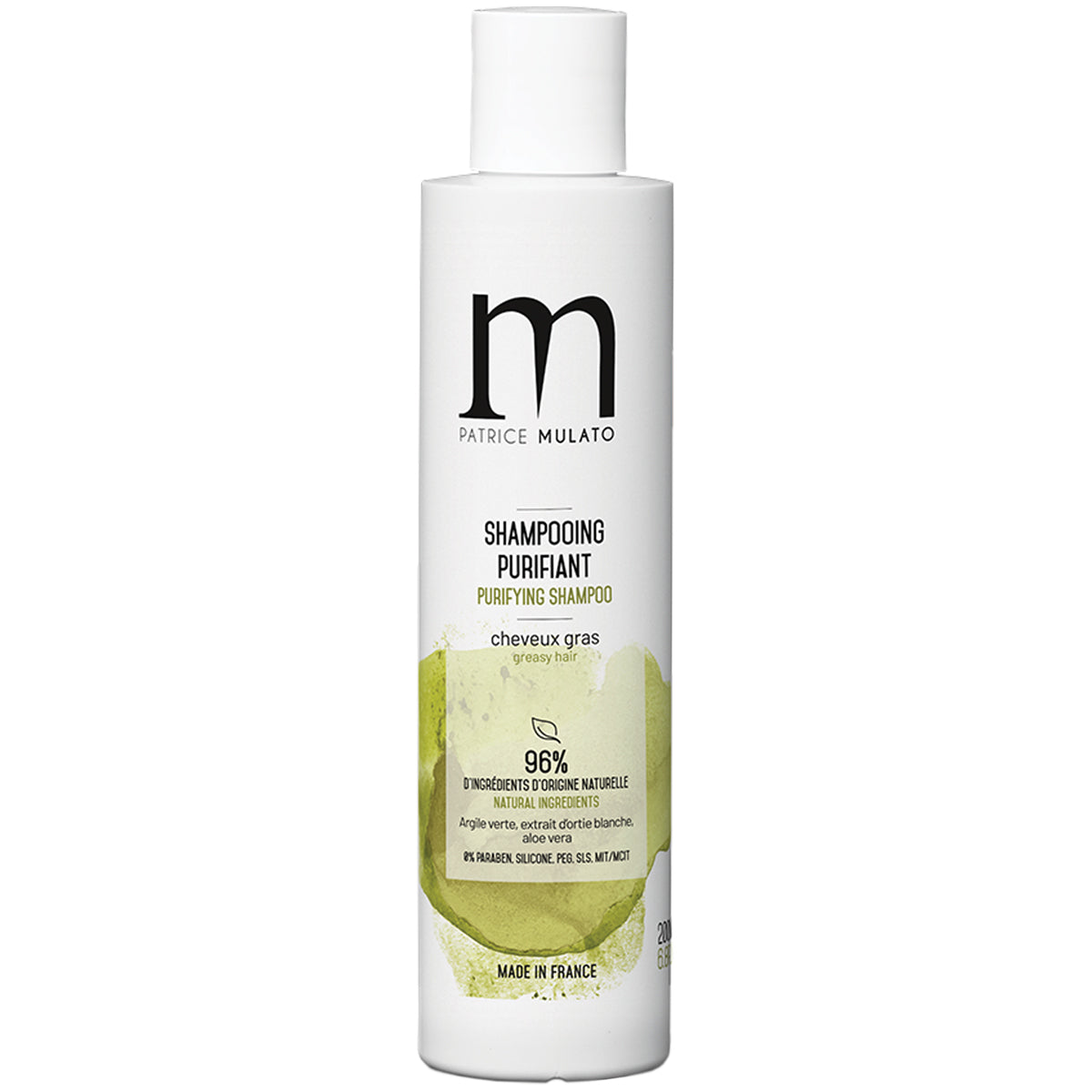 Shampoing Purifiant Cheveux Gras à L'Argile Mulato 200 ML