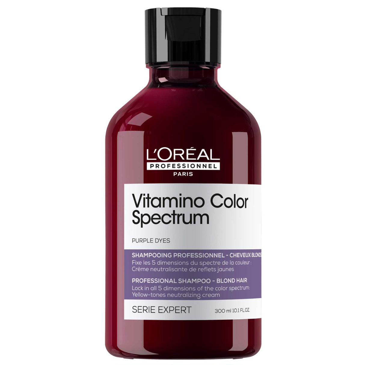 Shampoing Violet Anti-Jaune Vitamino Color Spectrum L'Oréal Professionnel 300 ML