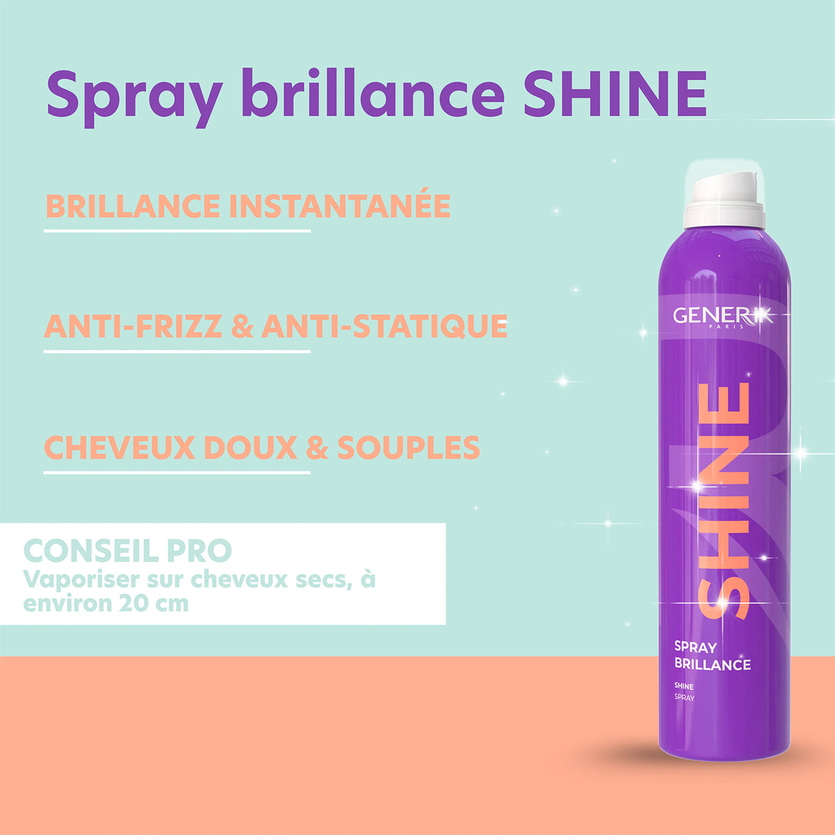 Spray Brillance Shine Generik 300 ML